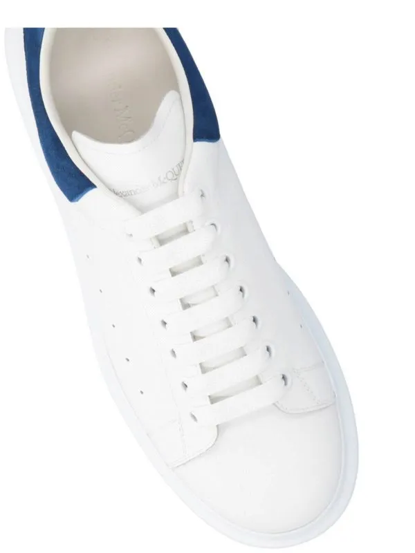 Alexander Mcqueen Oversize sneakers in white and blue