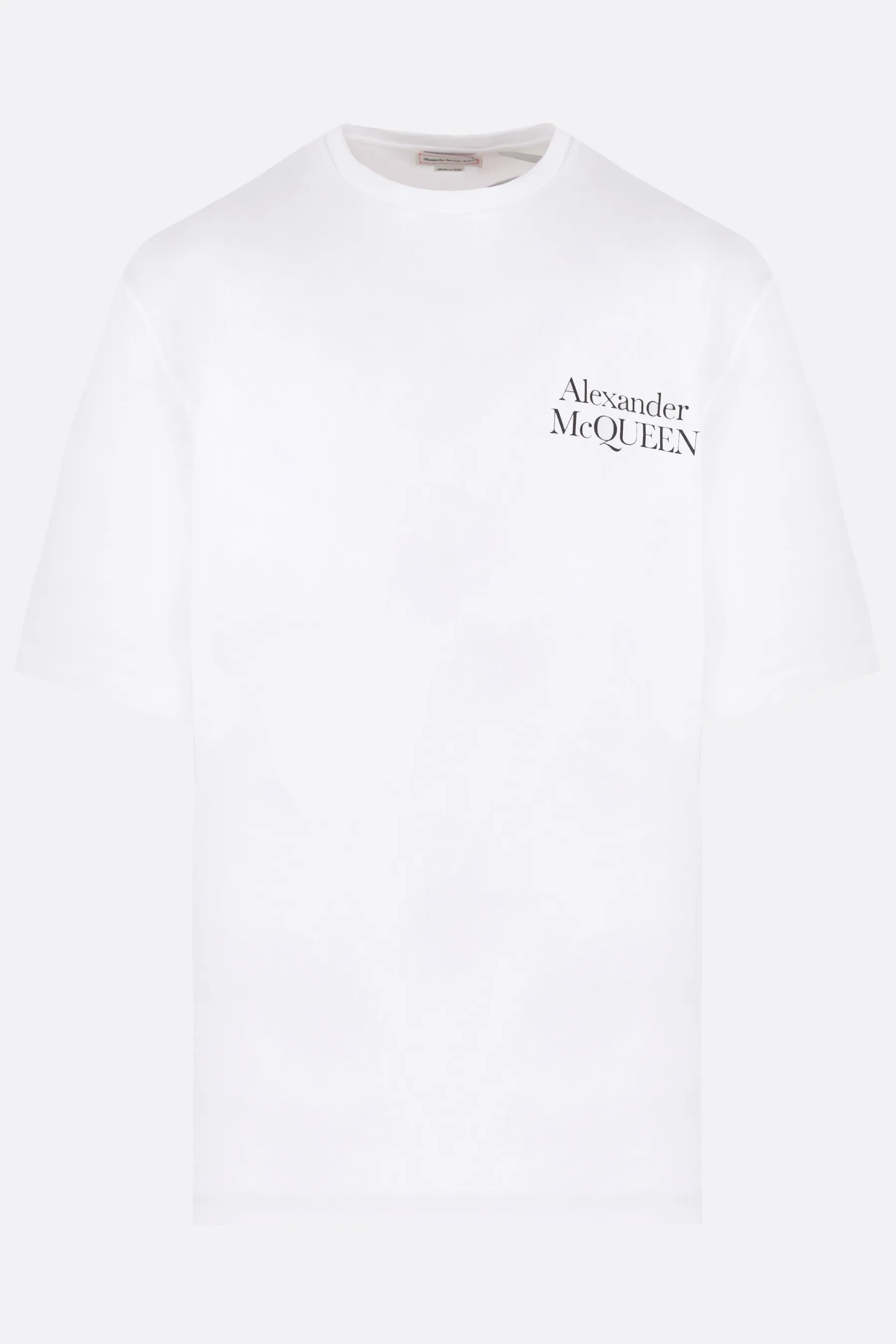 Alexander McQueen Skull Cotton Logo T-Shirts