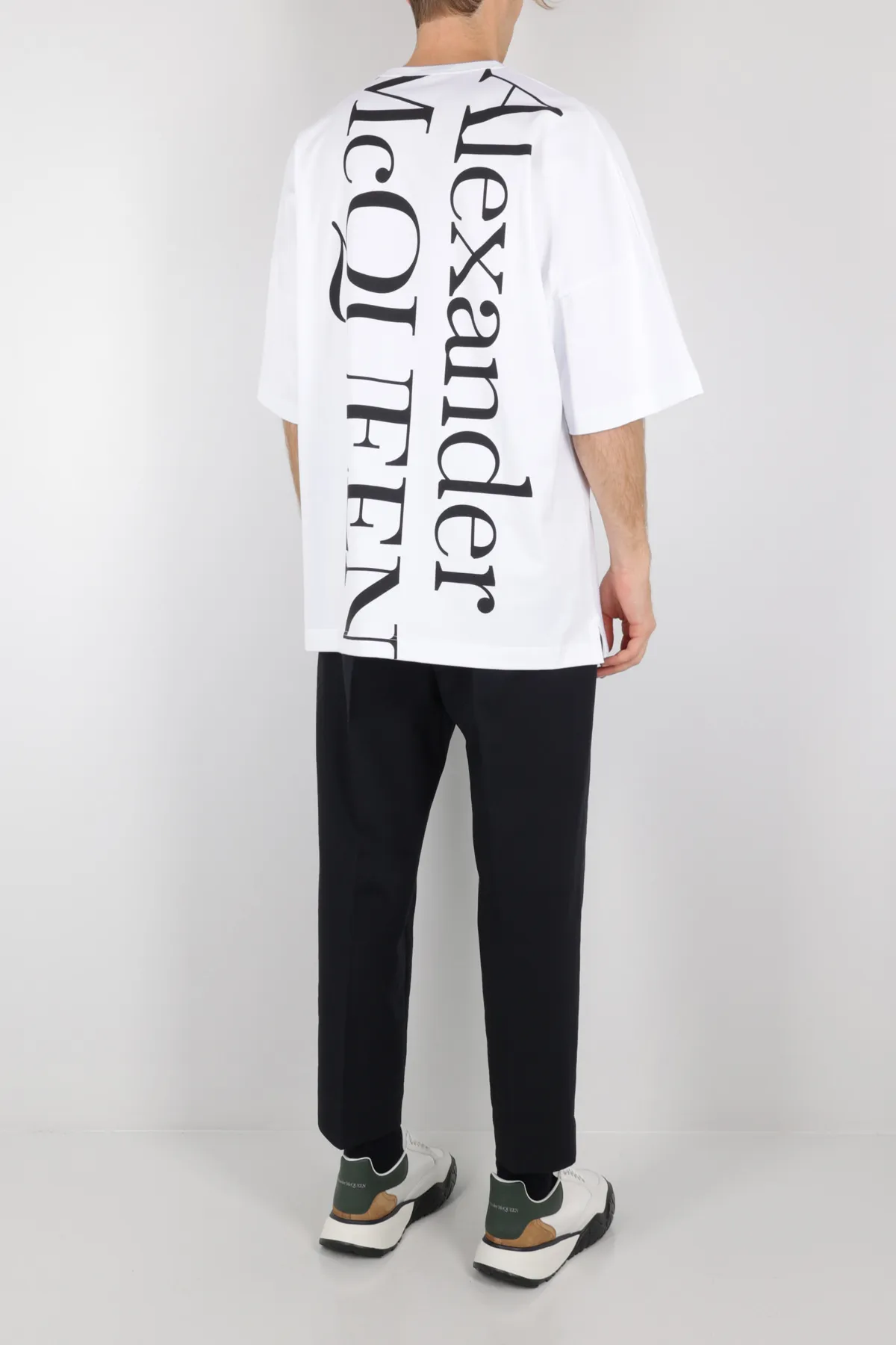 Alexander McQueen Skull Cotton Logo T-Shirts