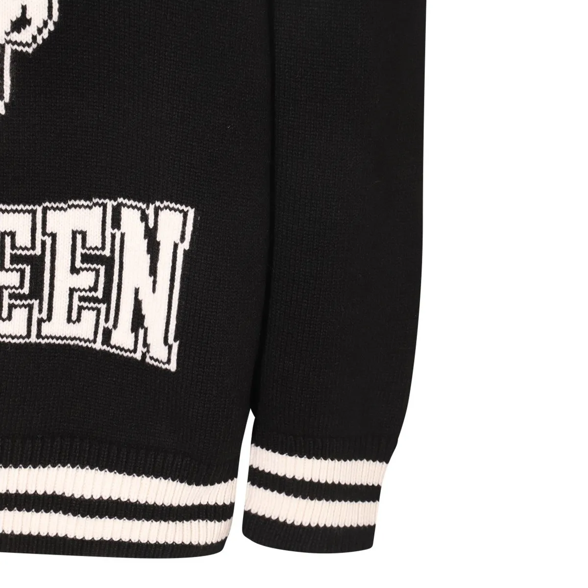 Alexander McQueen Skull Wool Cashmere Sweaters - Street Style | Shop Now