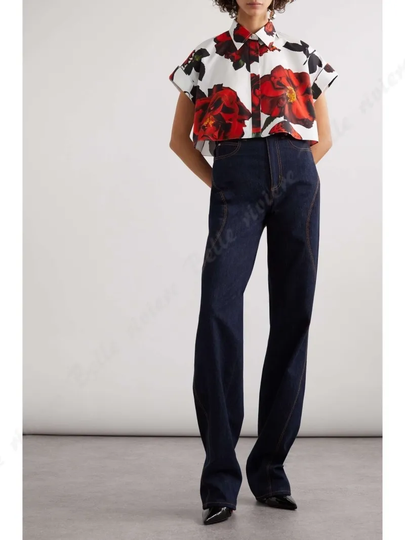 Alexander McQueen street style cotton elegant style shirts and blouses