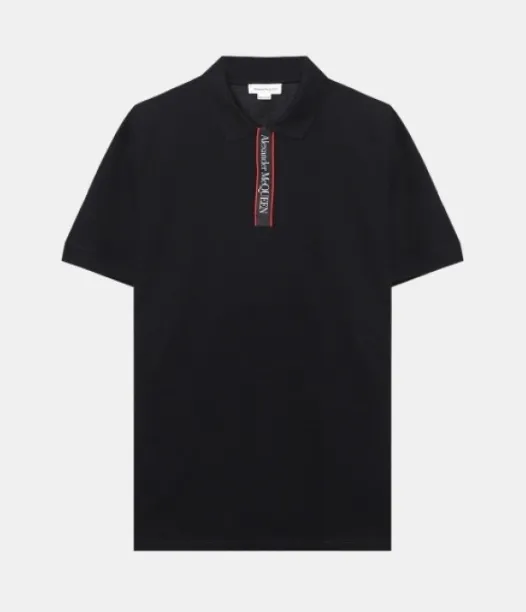 Alexander McQueen street style cotton logo shirts