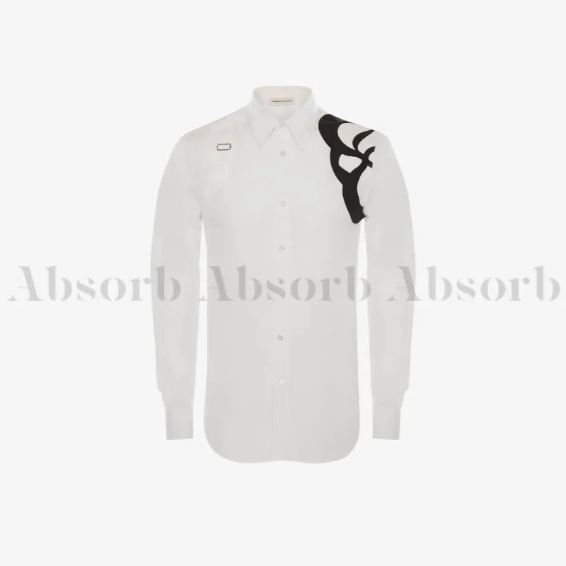 Alexander McQueen - Street Style Long Sleeves Cotton Shirts