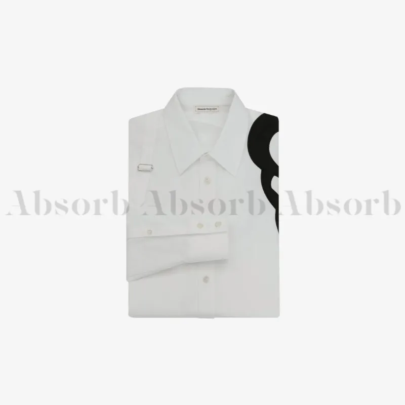 Alexander McQueen - Street Style Long Sleeves Cotton Shirts