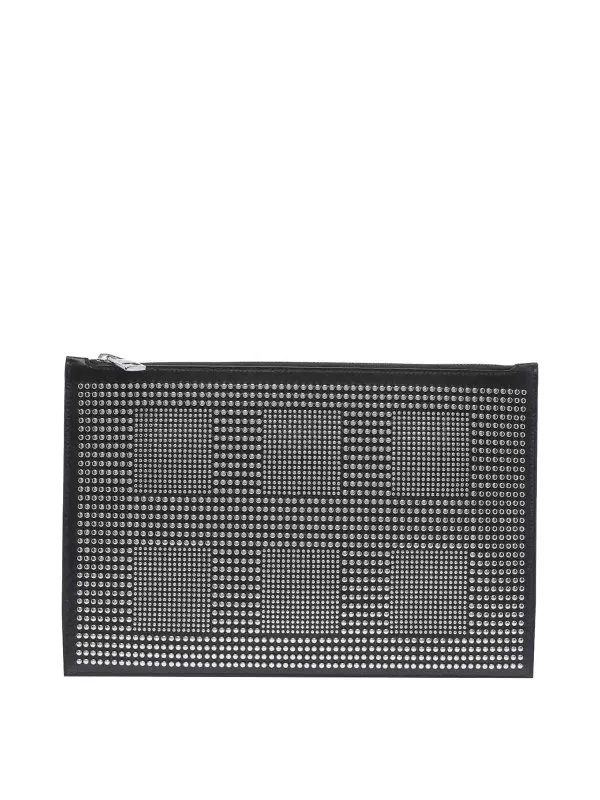 Alexander Mcqueen Studded pouch