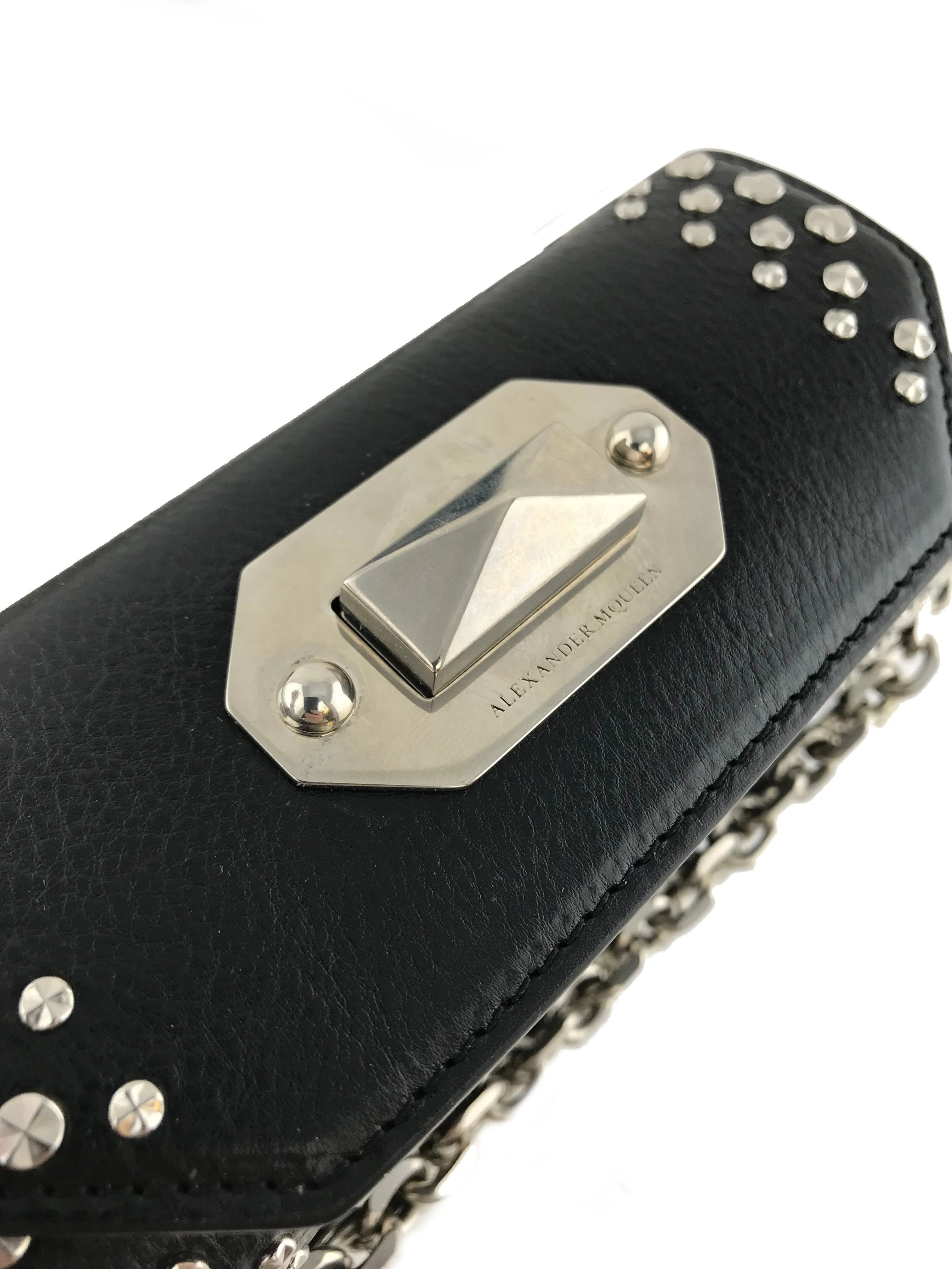 Alexander McQueen Studs Small Box Bag