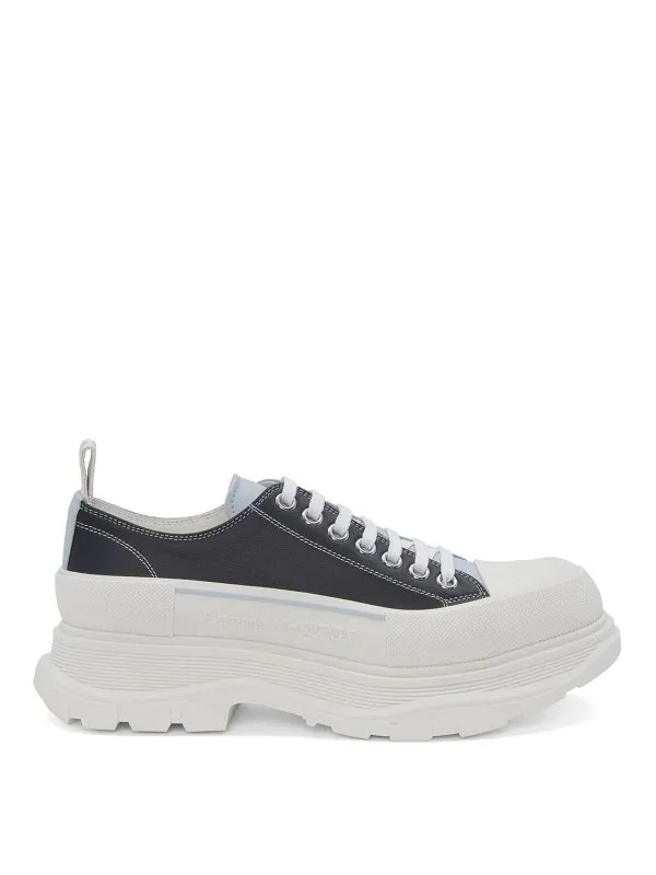 Alexander Mcqueen Tread Slick Lace-Up Sneakers