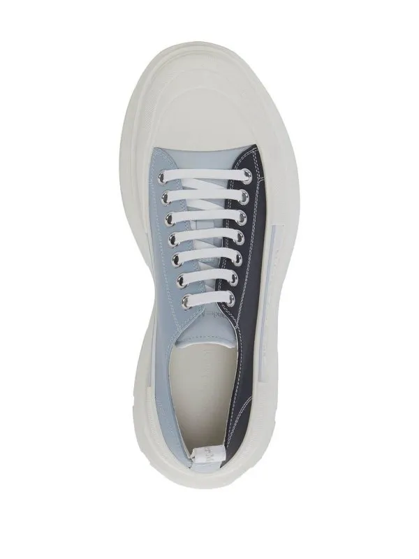 Alexander Mcqueen Tread Slick Lace-Up Sneakers