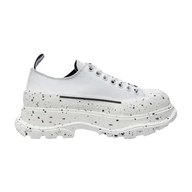 Alexander McQueen Tread Slick Lace Up White Black Speckled – Alexander McQueen White Black Speckled Tread Slick Lace Up | Shop N