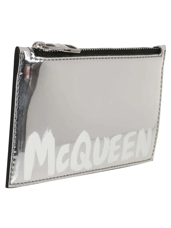 Alexander Mcqueen Zip Coin Card Holder