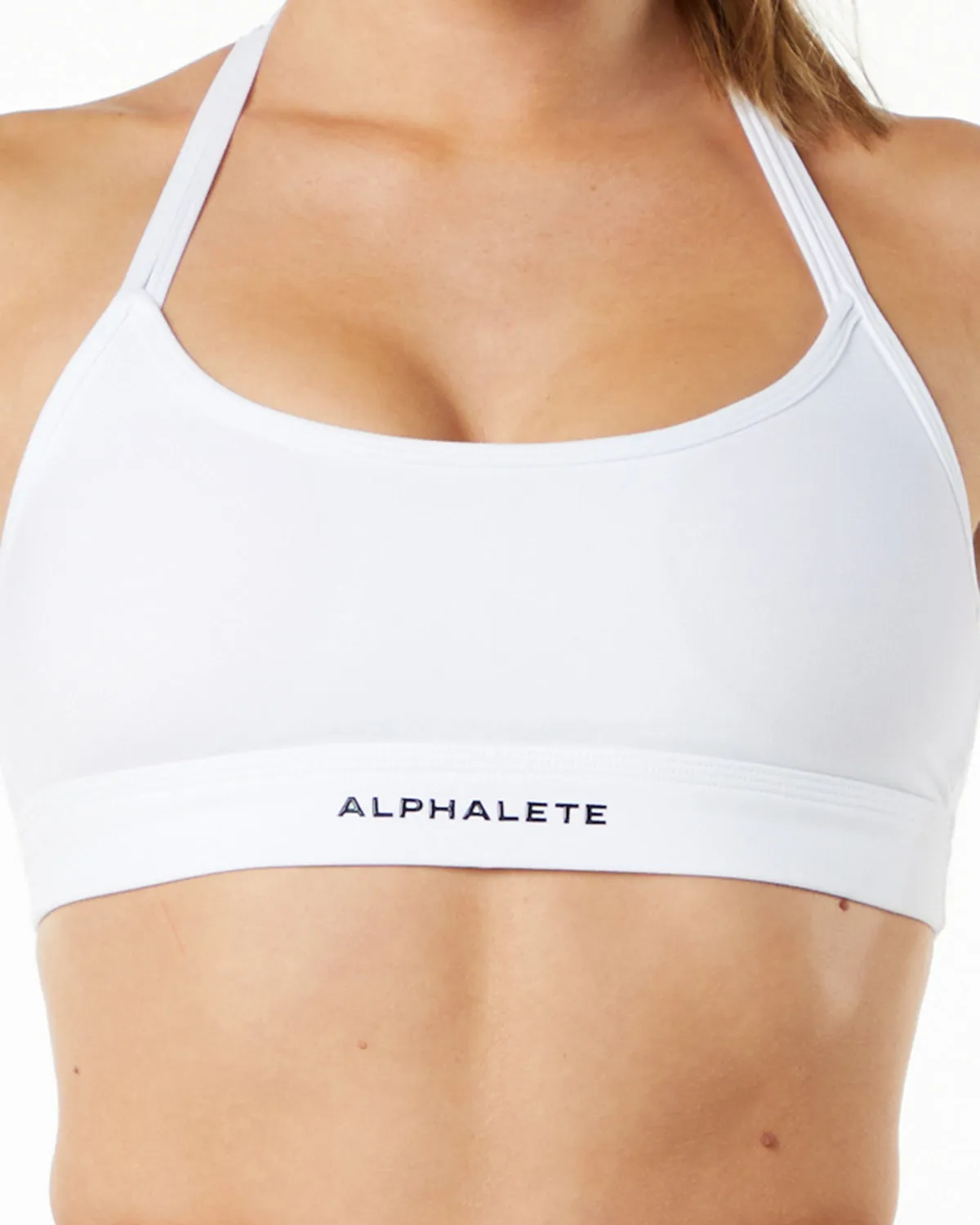 Alphalux White Tri Bra