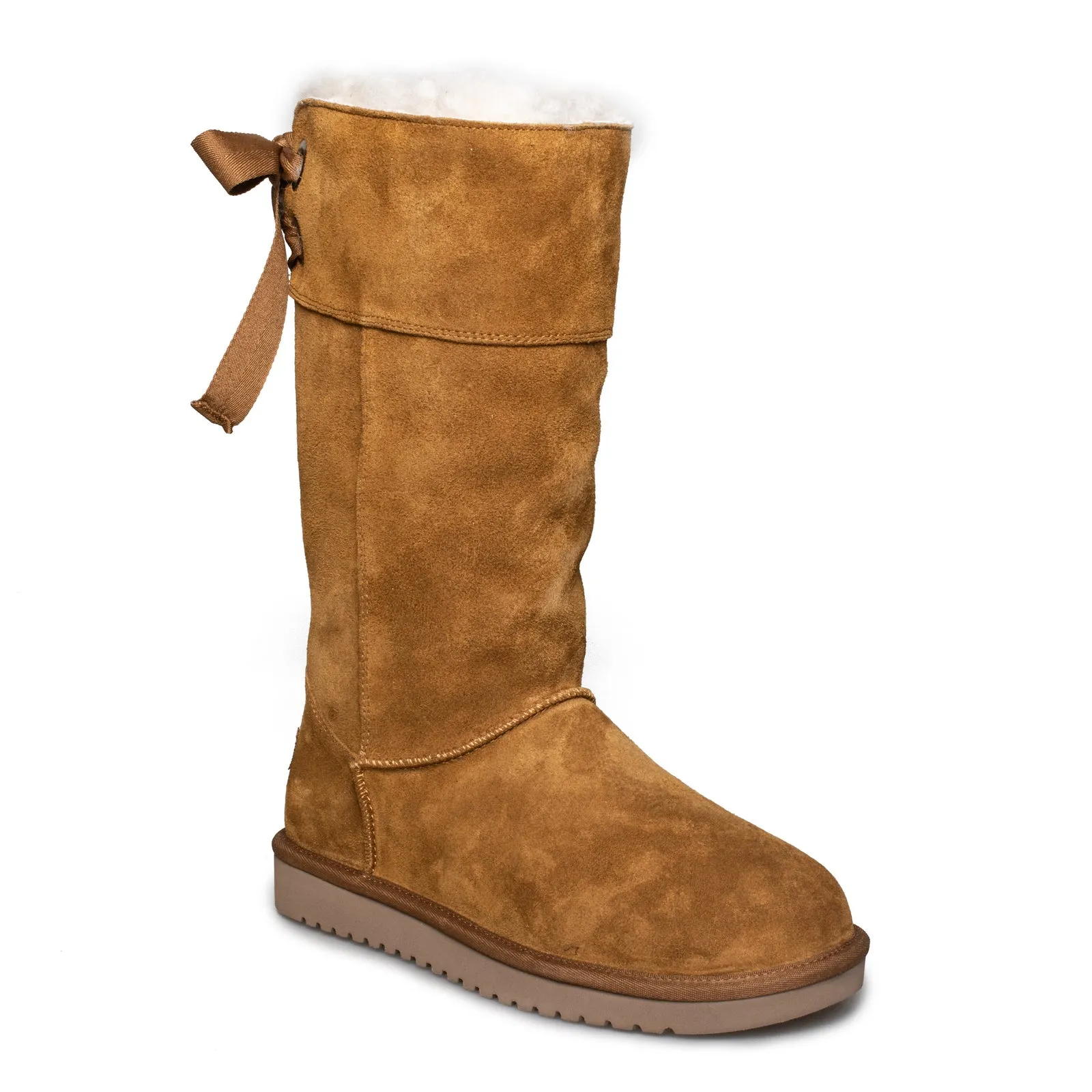 Andrah Tall Chestnut Boots for Women by Koolaburra UGG