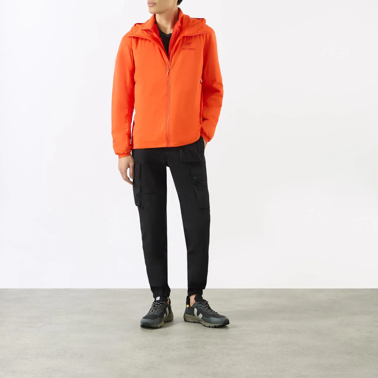 ARCTERYX Atom Zip-Through Hooded Jacket - Orange