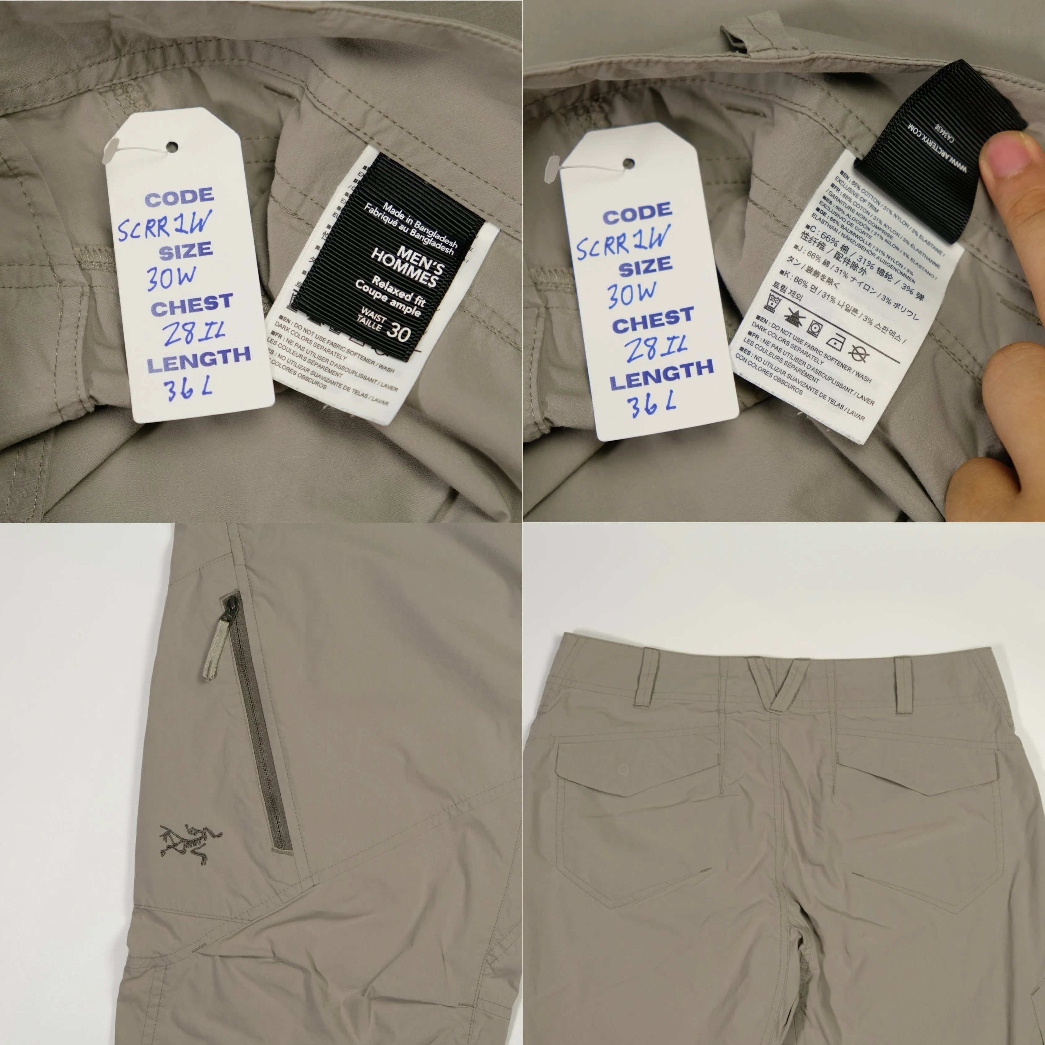 Arcteryx Mens Trousers 30