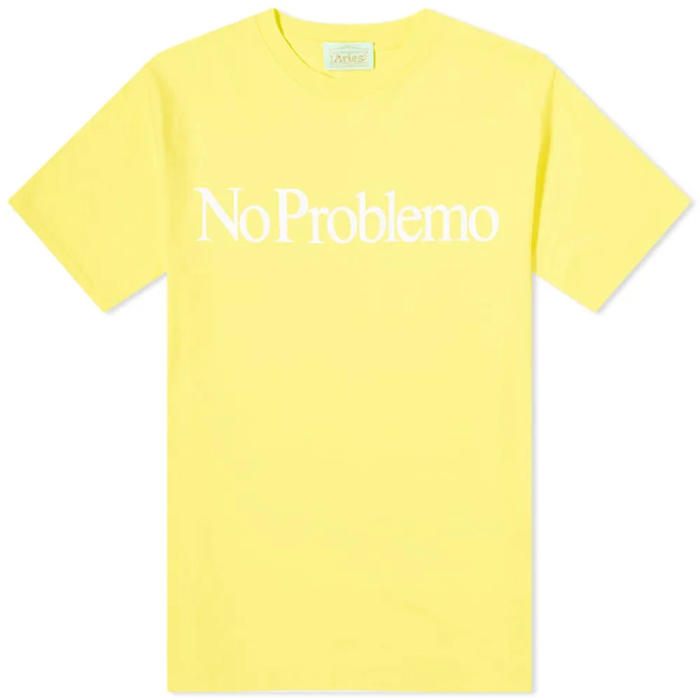 Aries No Problemo T-ShirtYellow