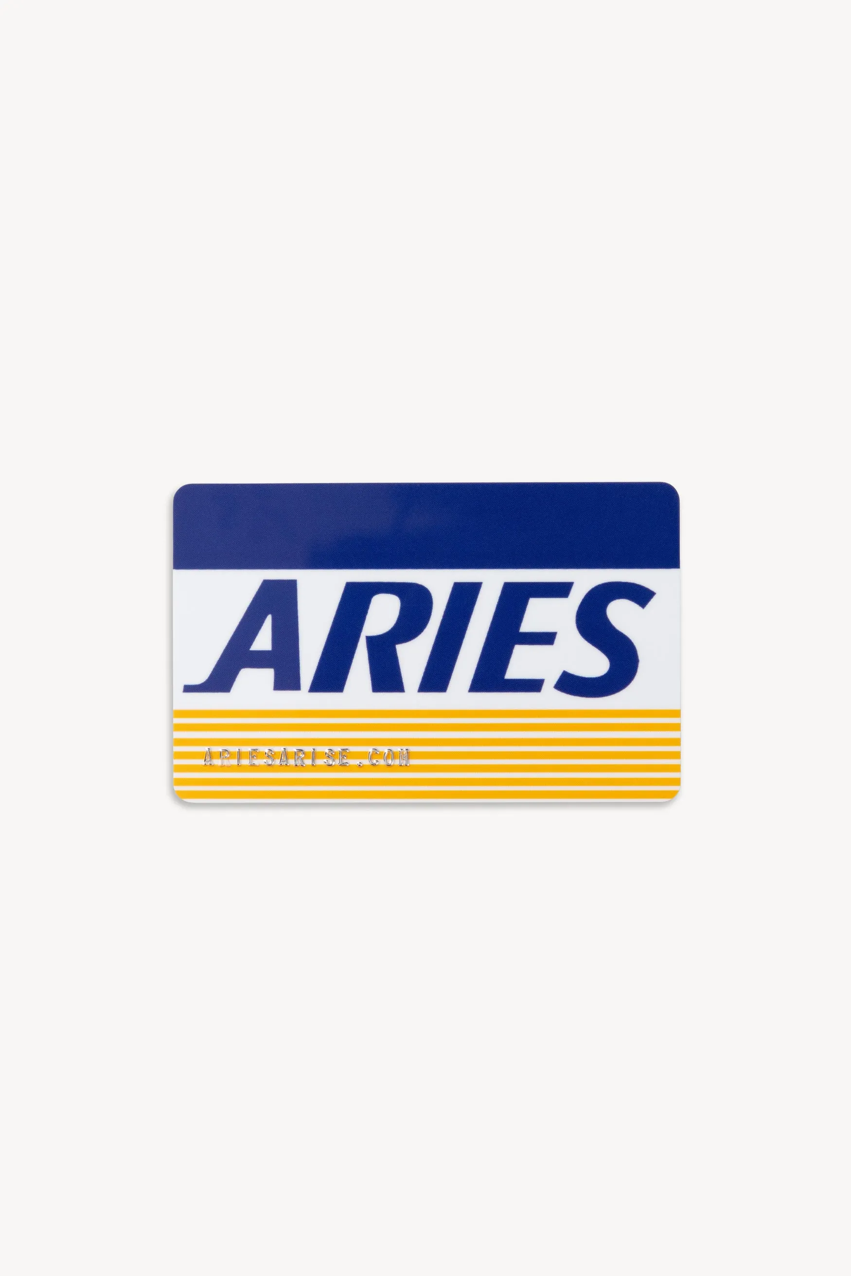 Aries Physical Gift Card