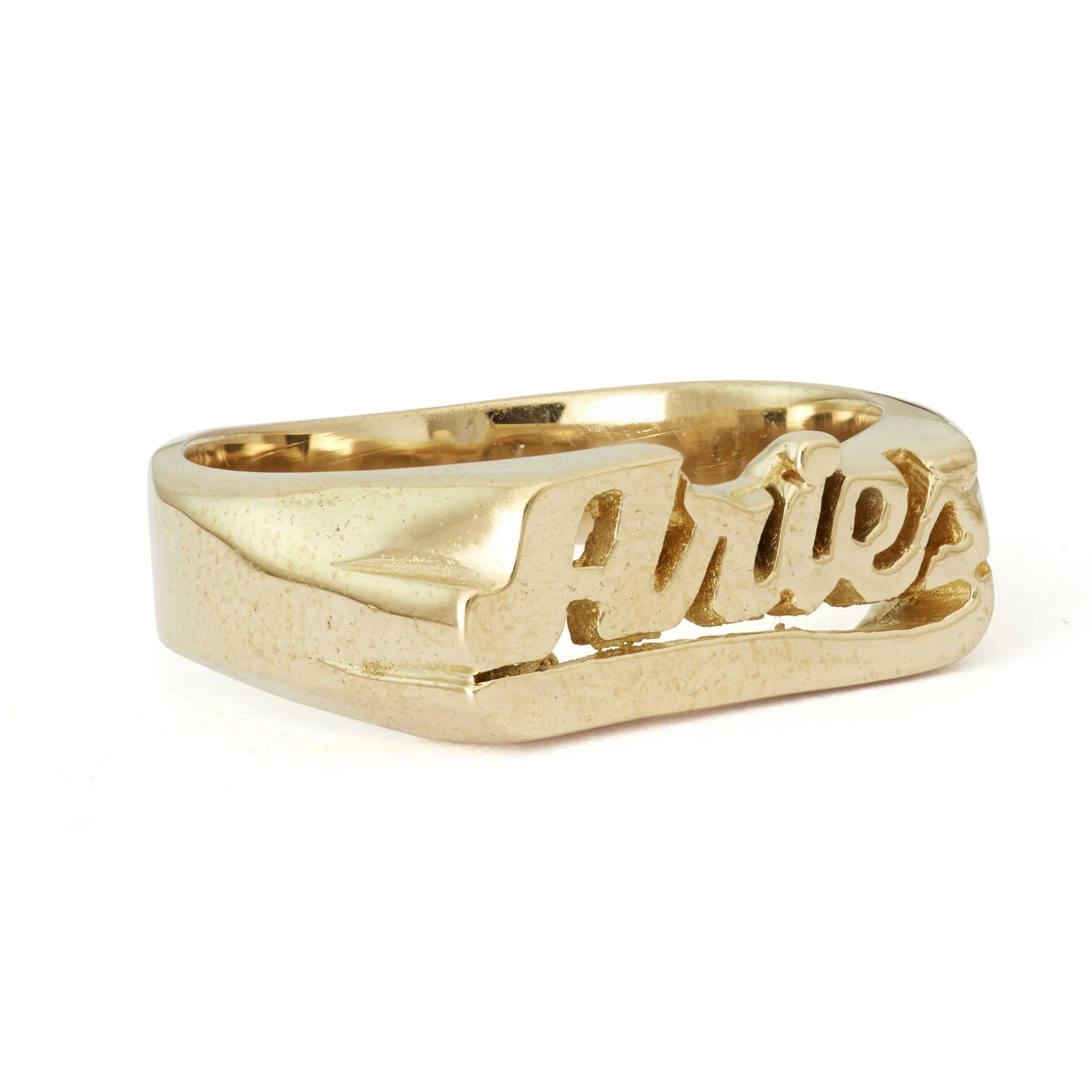 Aries Ring - Top Searches Boutique, Zodiac Jewelry, Astrological Accessories, Aries Birth Sign Ring, Unique Horoscope Ring Colle