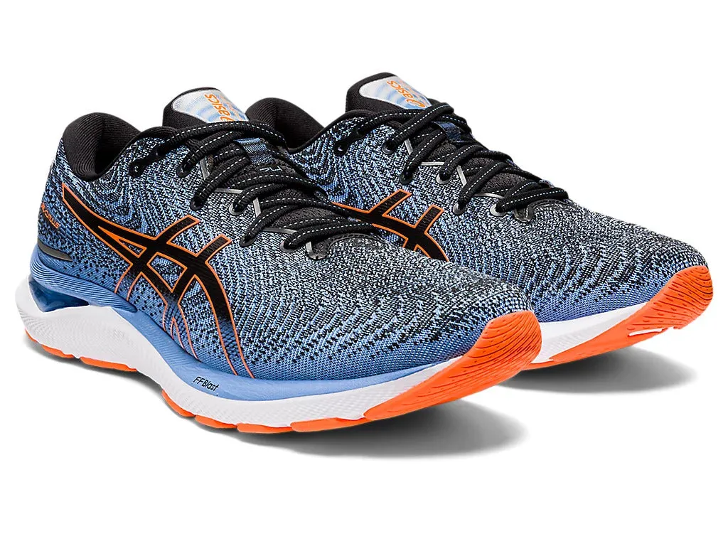 Asics GEL-CUMULUS 24 - Men's BLACK/SHOCKING ORANGE