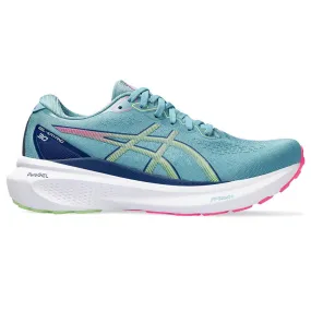 Asics Gel-Kayano 30 Blue Green Pink sneakers