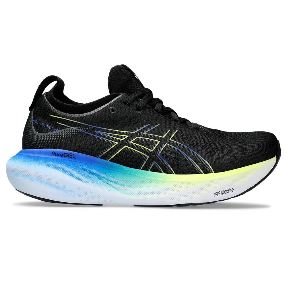 Asics Gel-Nimbus 25 Black Blue Yellow