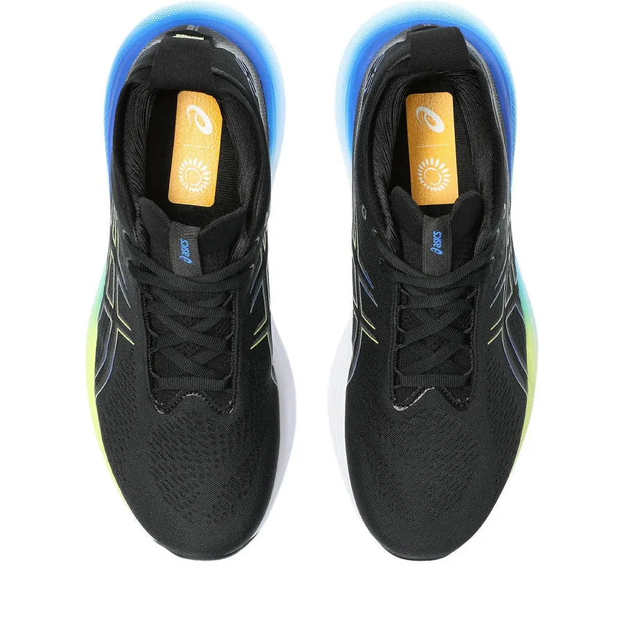 Asics Gel-Nimbus 25 Black Blue Yellow