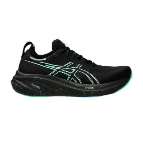 Asics Gel Nimbus 26 Black Soothing Sea - Results: Athletic Shoes | Asics Gel Nimbus 26 | Black/Soothing Sea Color