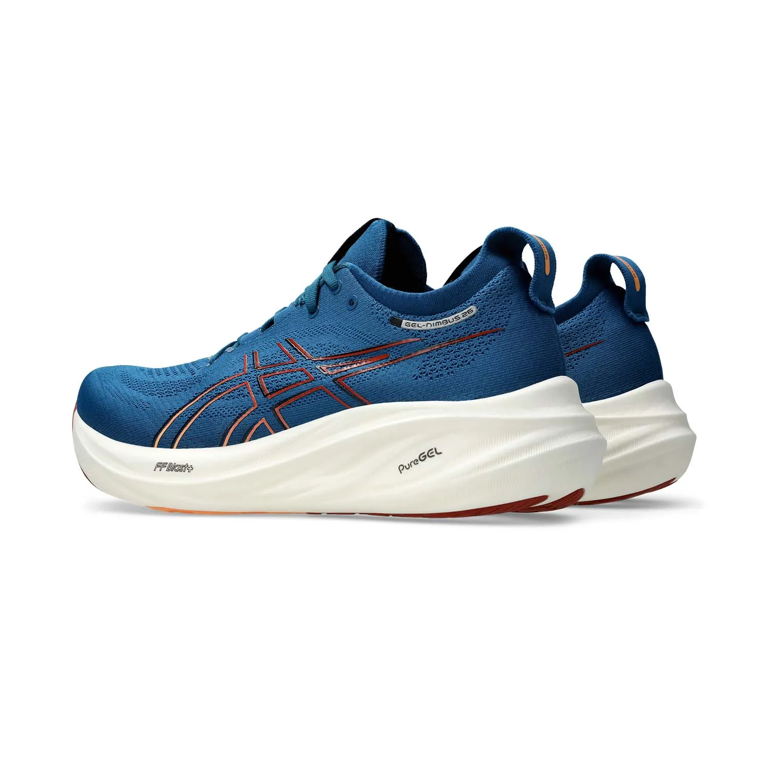 Asics Gel Nimbus 26 Rich Nay/Faded Orange - Buy Now!