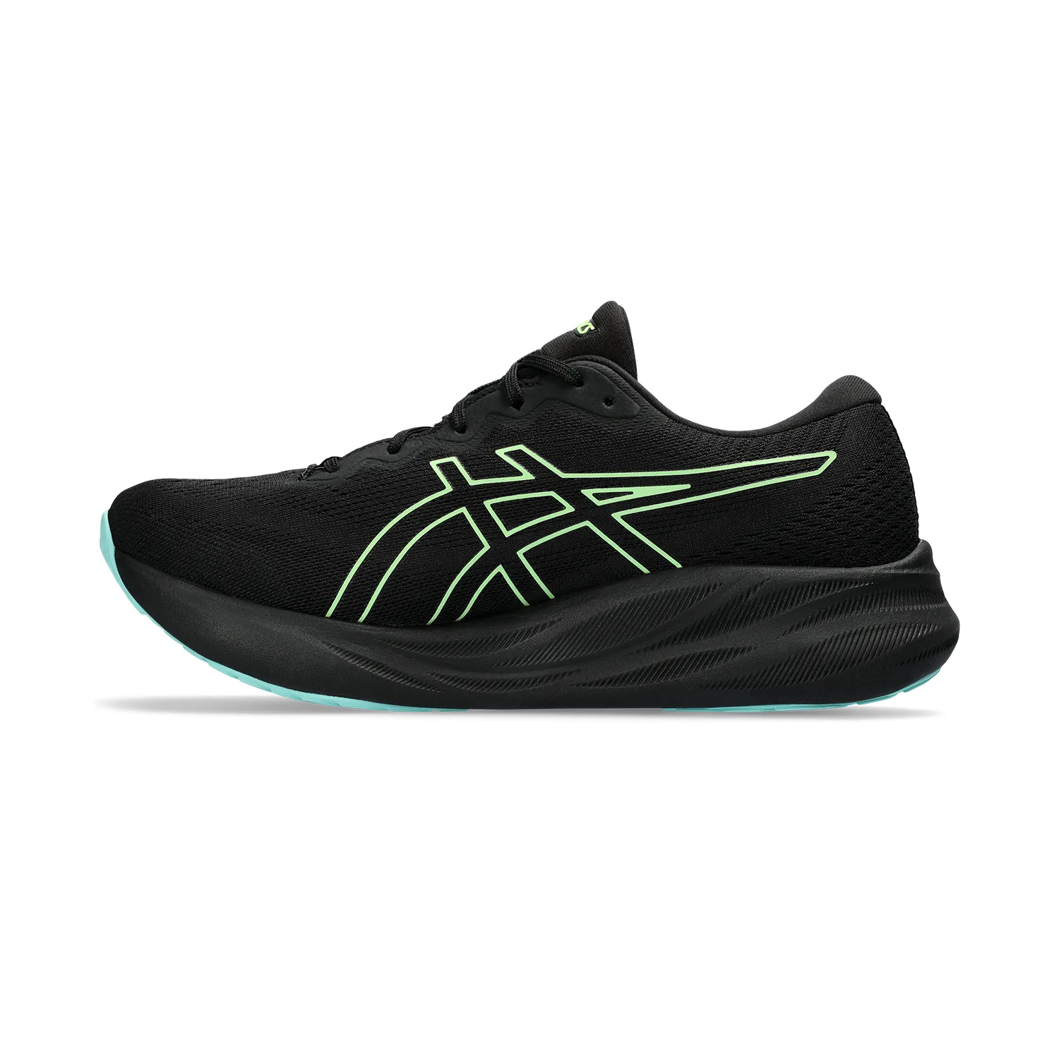 Asics Gel Pulse 15 GTX Black Illuminate Green sneakers