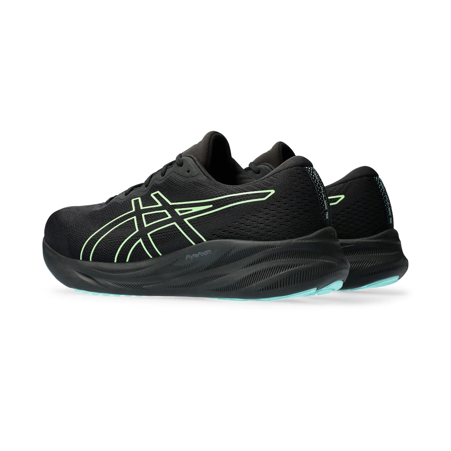 Asics Gel Pulse 15 GTX Black Illuminate Green sneakers