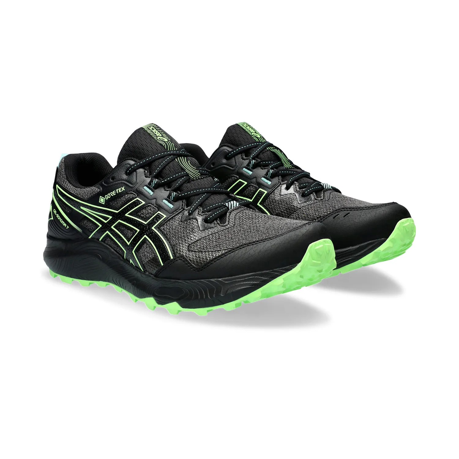 Asics Gel Sonoma 7 GTX Black/Illuminate Green - Best Price and Free Shipping!