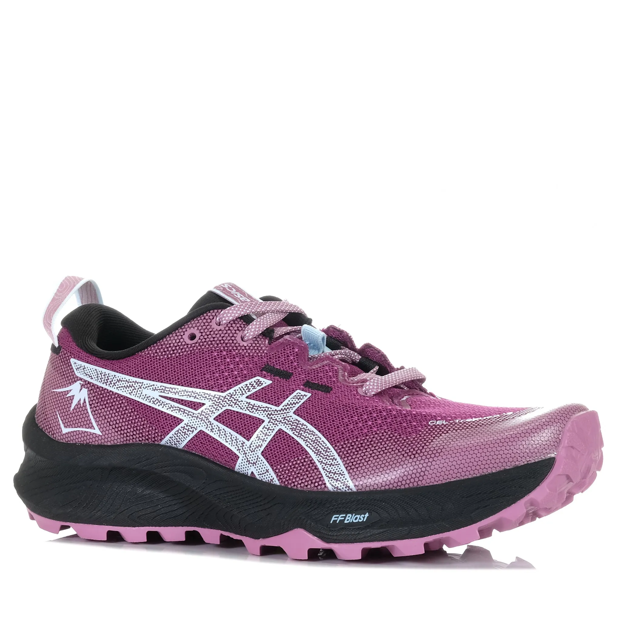 Asics Gel-Trabuco 12 Blackberry/Light Blue running shoes