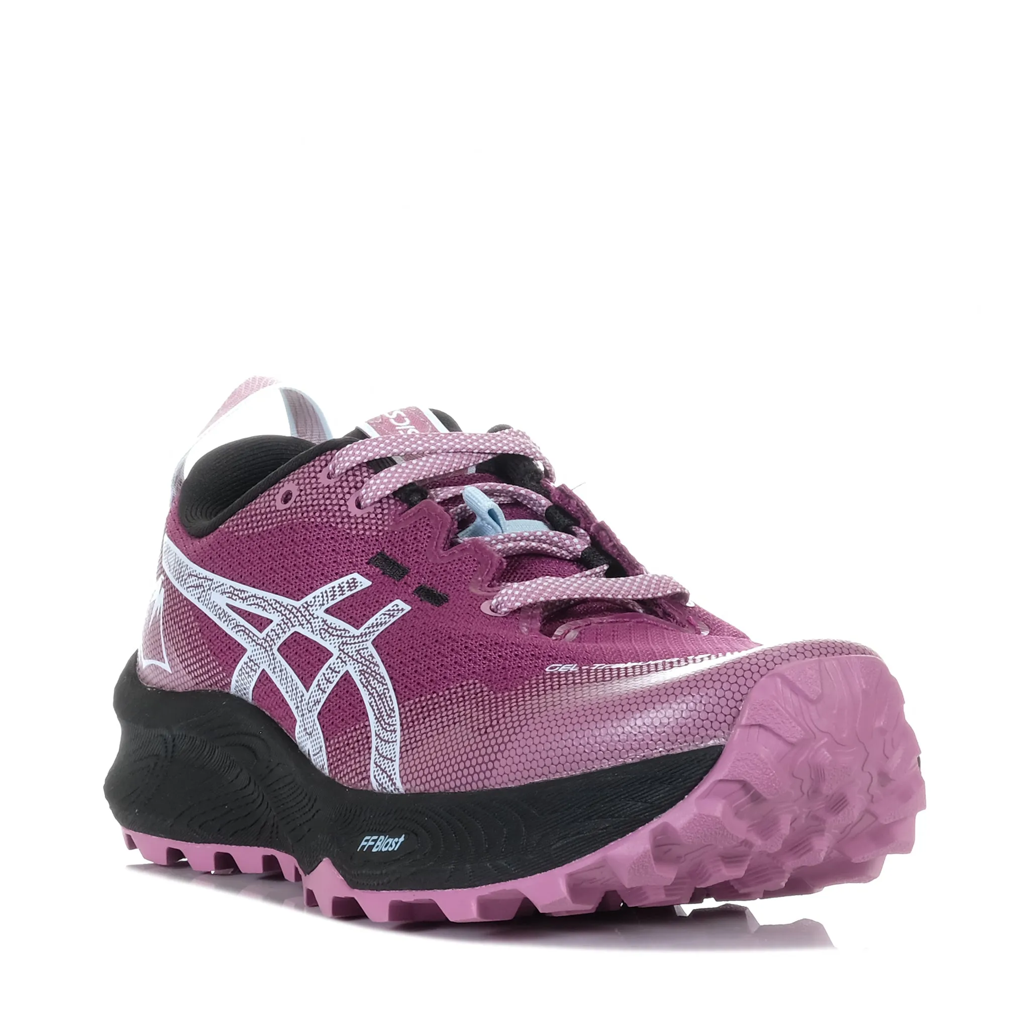 Asics Gel-Trabuco 12 Blackberry/Light Blue running shoes