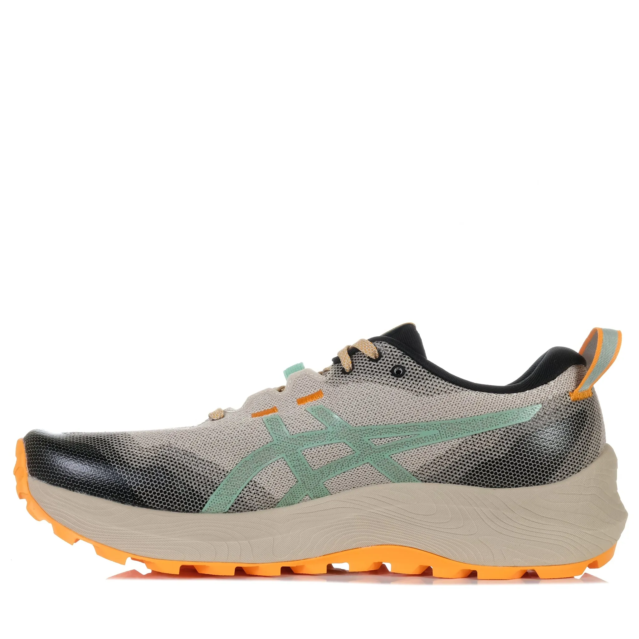 Asics Gel-Trabuco 12 Feather Grey Dark Mint Running Shoes