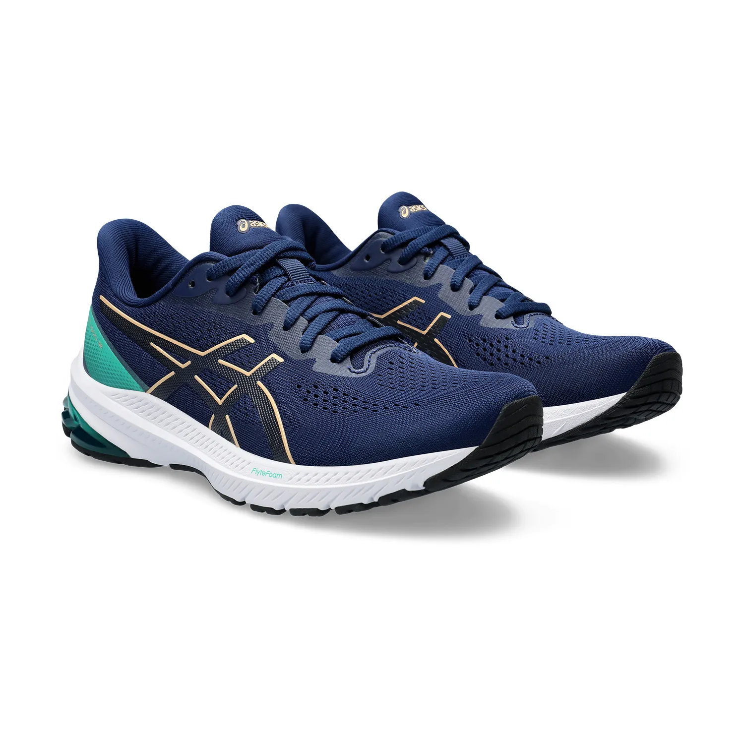 Asics GT 1000 12 - Blue Expanse/Champagne | Buy Online Now