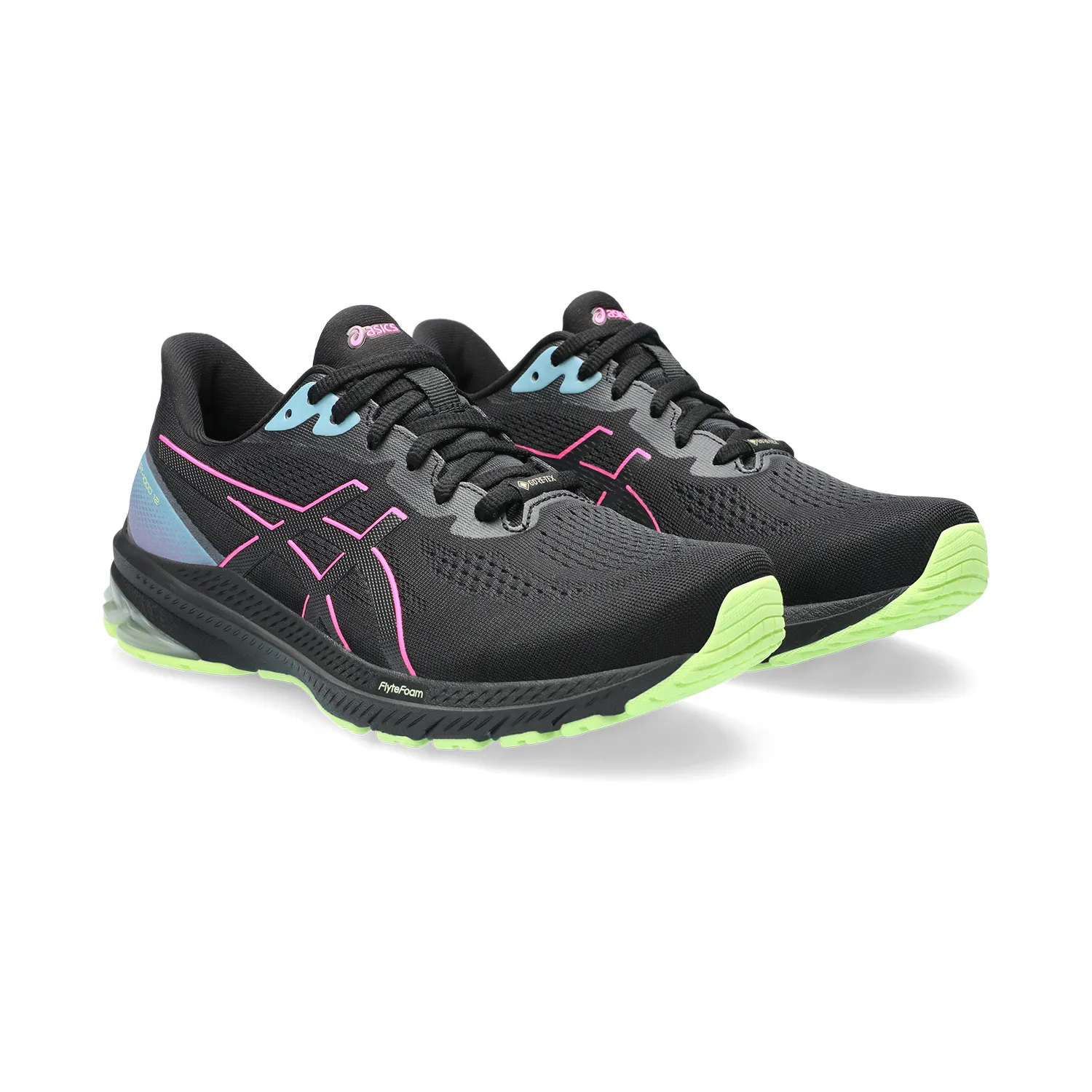 Asics GT 1000 12 GTX Black Grey Blue