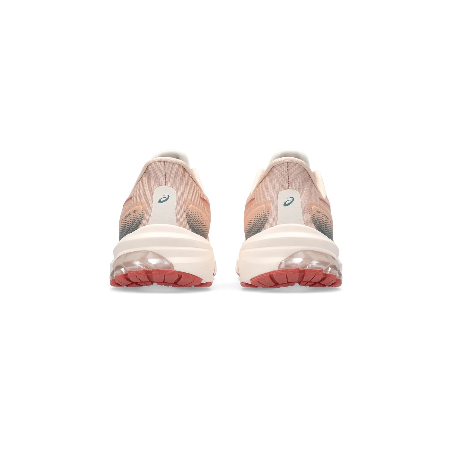 Asics GT 1000 12 shoes in Pale Apricot and Light Garnet