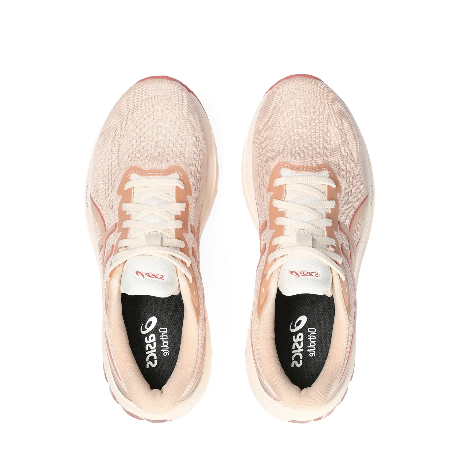 Asics GT 1000 12 shoes in Pale Apricot and Light Garnet