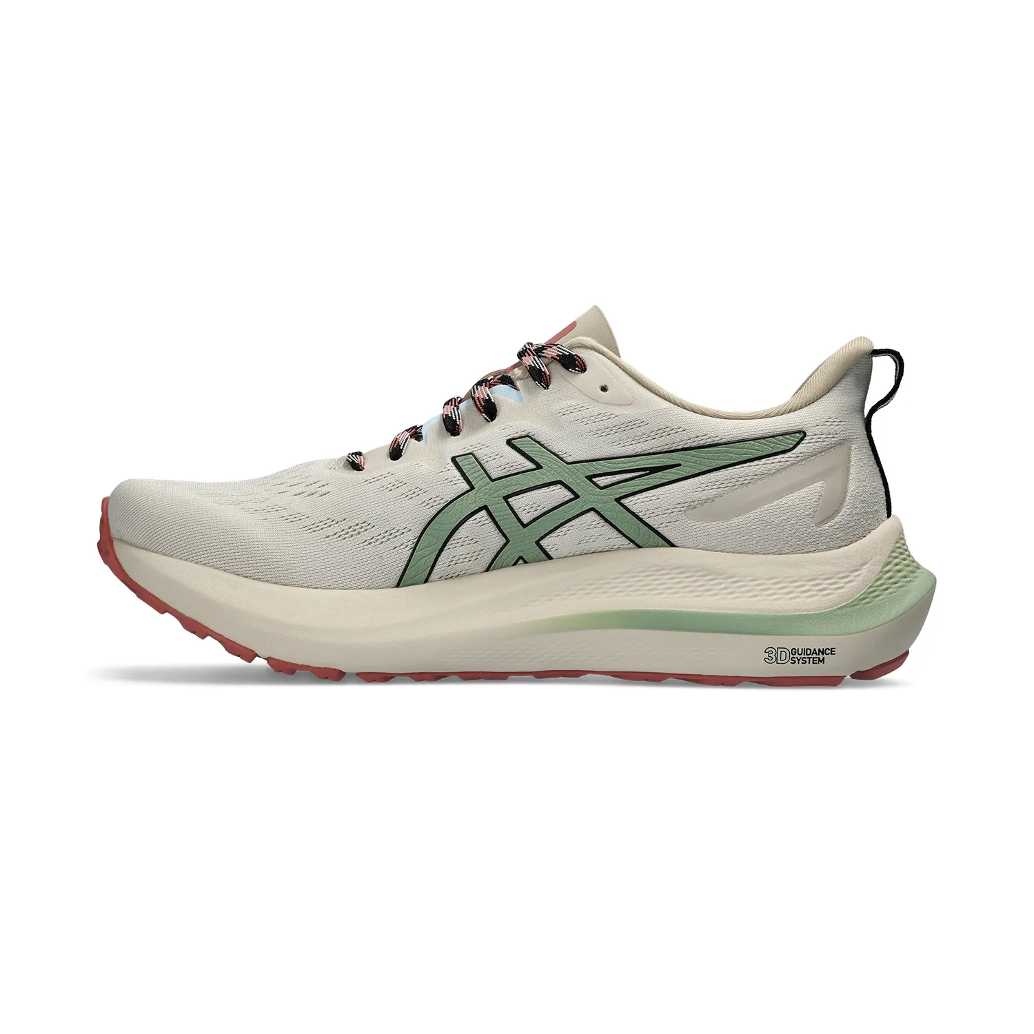 Asics GT 2000 12 TR shoes in Nature Bathing/Rose Rouge