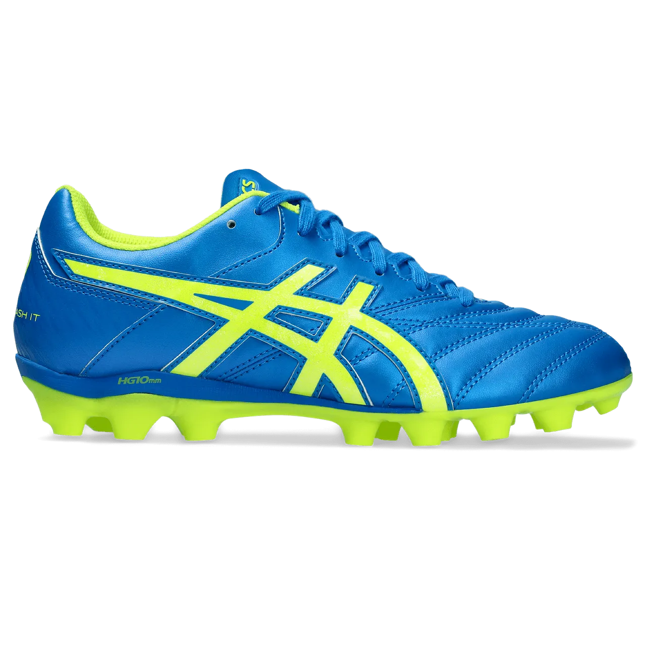 Asics Junior Football Boot - Lethal Flash IT 2 GS - Electric Blue/Yellow