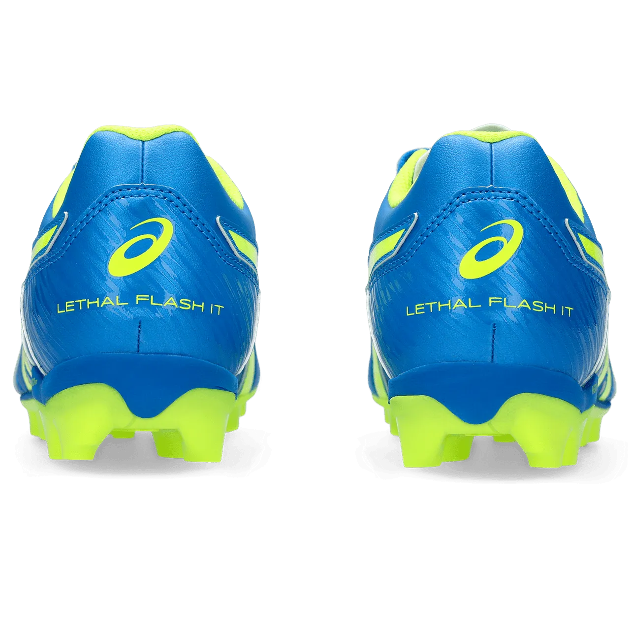 Asics Junior Football Boot - Lethal Flash IT 2 GS - Electric Blue/Yellow