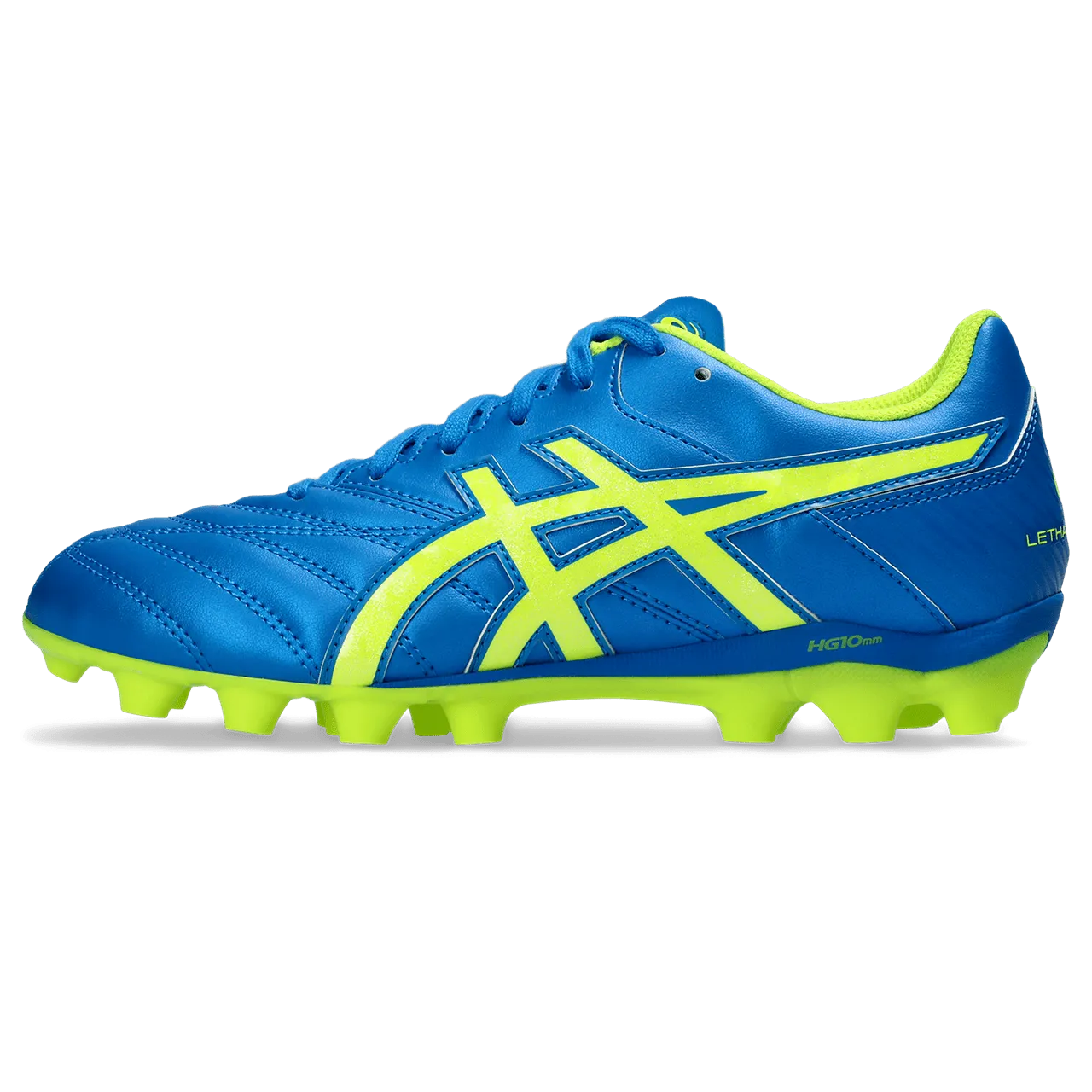 Asics Junior Football Boot - Lethal Flash IT 2 GS - Electric Blue/Yellow