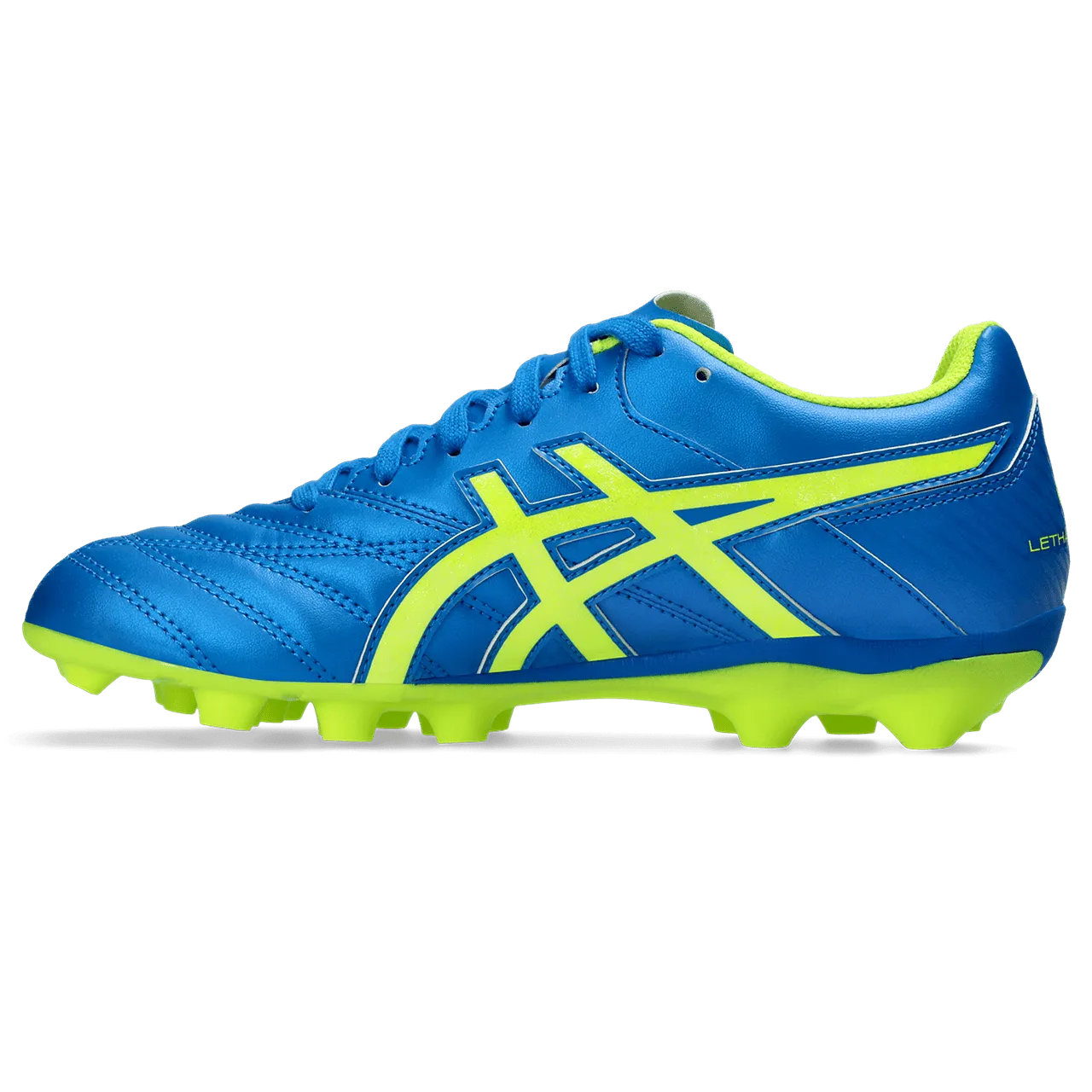 Asics Junior Football Boot - Lethal Flash IT 2 GS - Electric Blue/Yellow