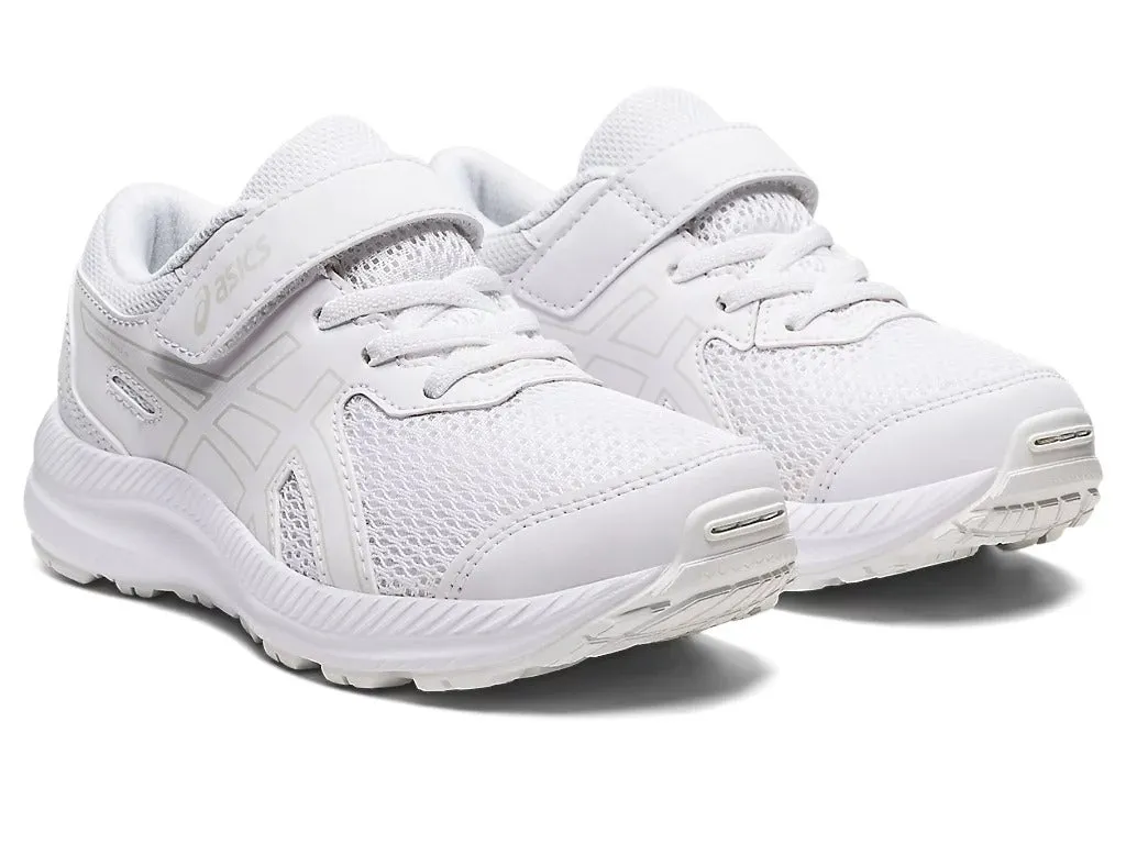 Asics Kids' White Contend 8 PS Shoes