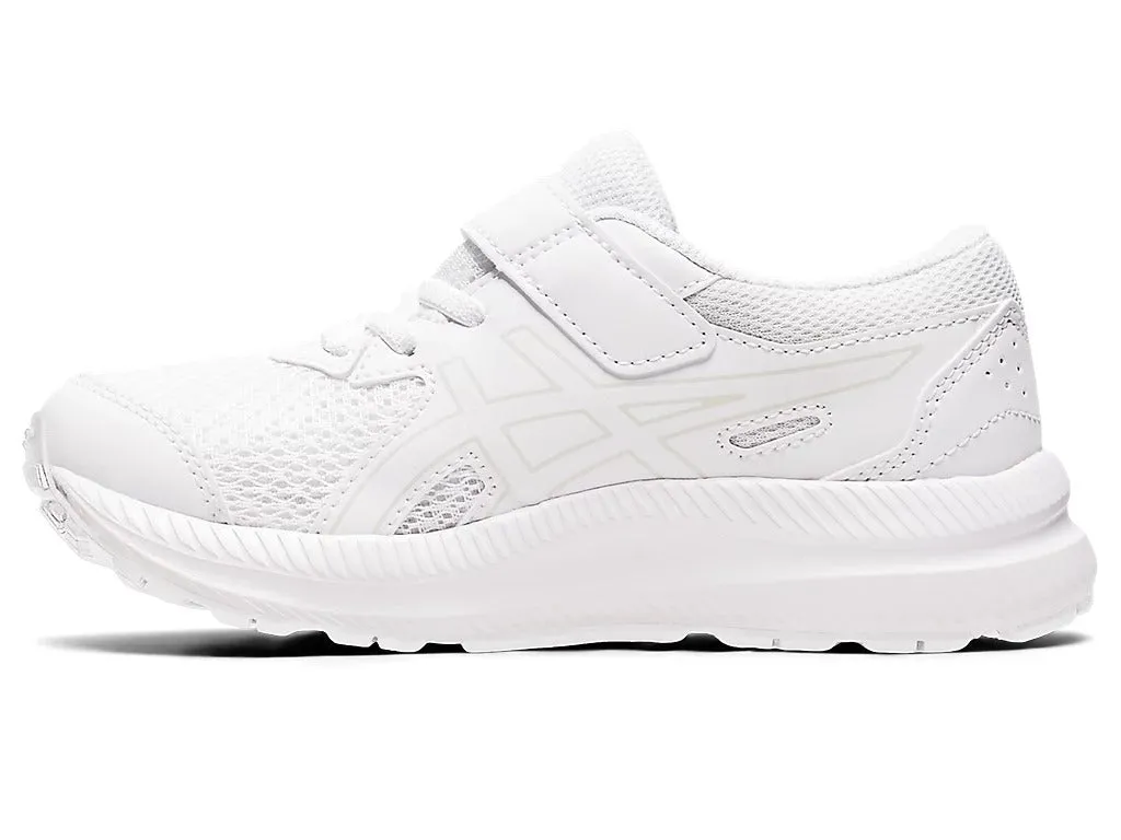 Asics Kids' White Contend 8 PS Shoes