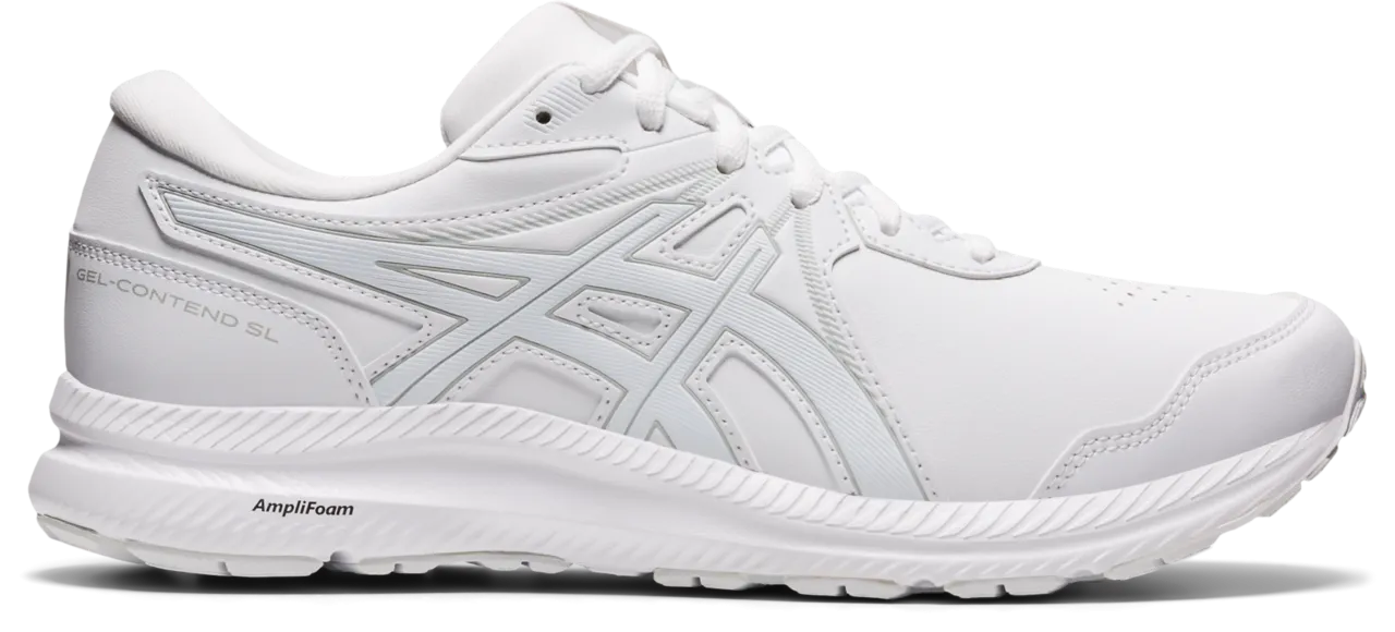 ASICS Men's GEL-CONTEND SL - White/White Running Shoes