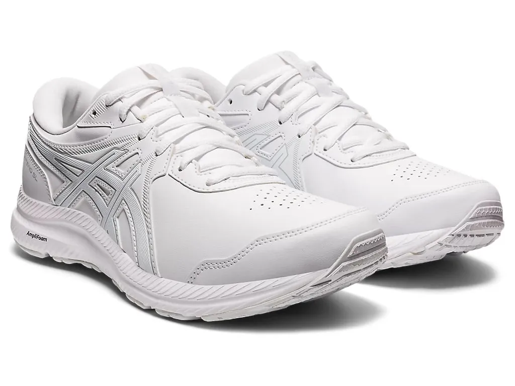 Asics Men's GEL-CONTEND WALKER - White/White for walking shoes for men