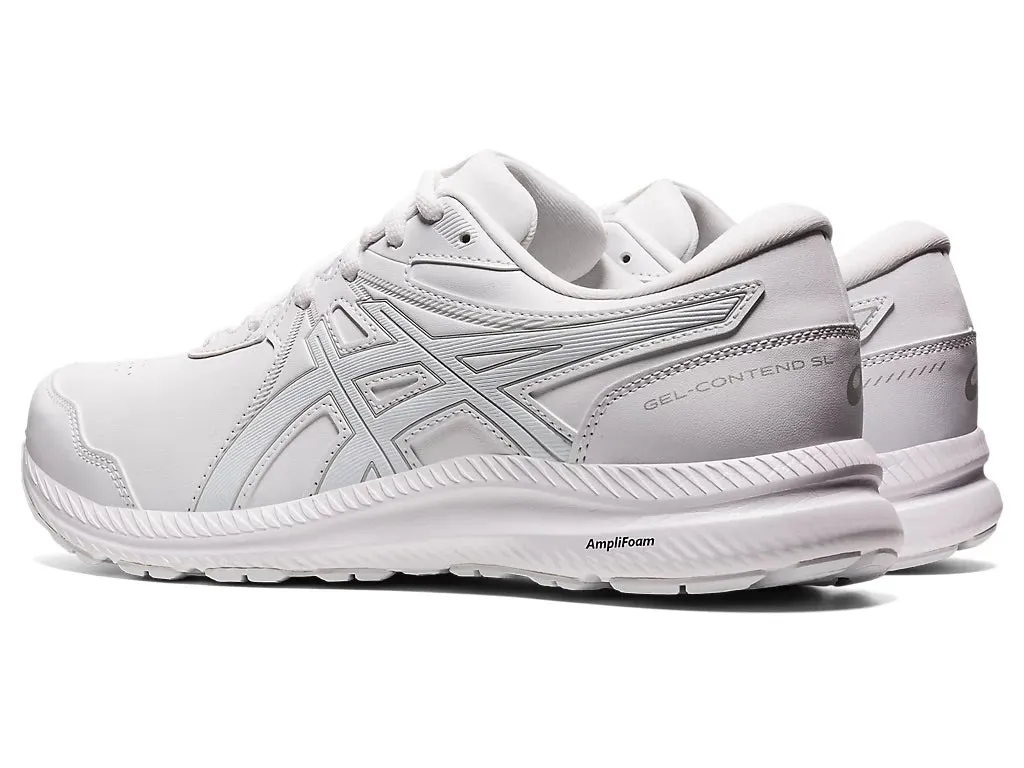 Asics Men's GEL-CONTEND WALKER - White/White for walking shoes for men