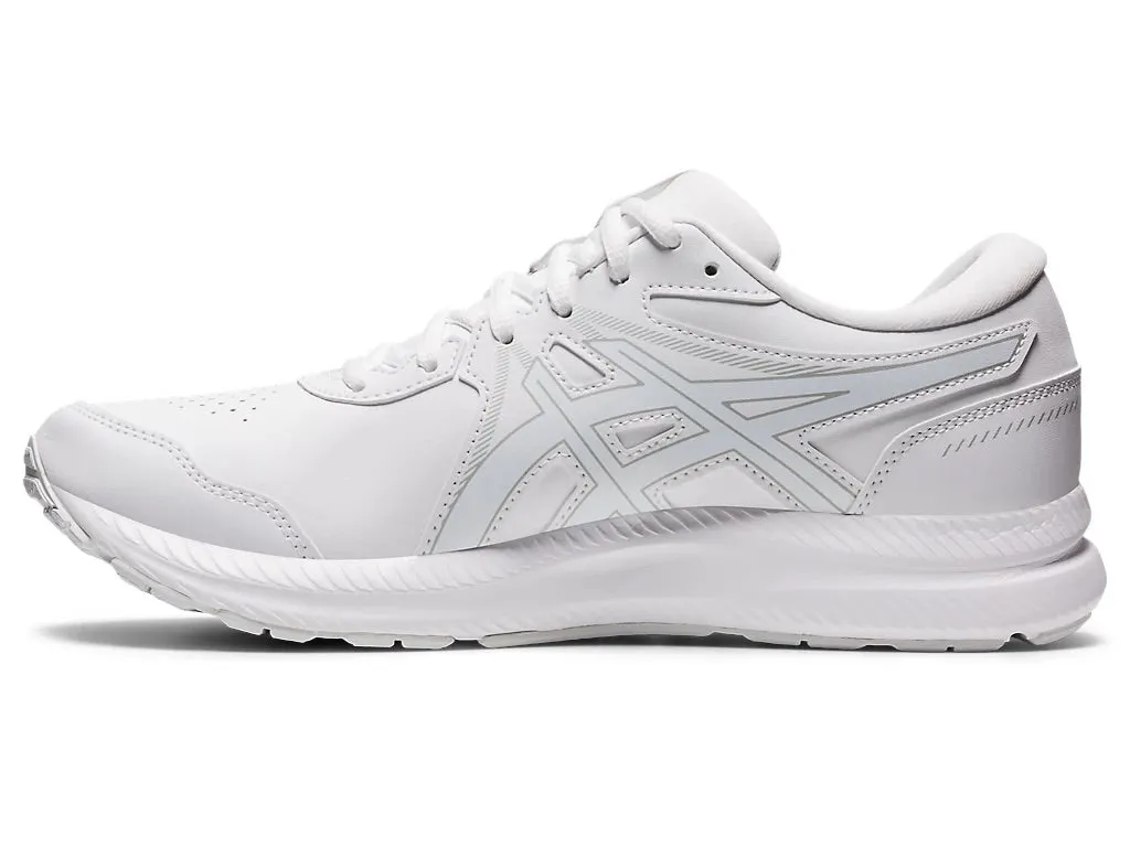 Asics Men's GEL-CONTEND WALKER - White/White for walking shoes for men