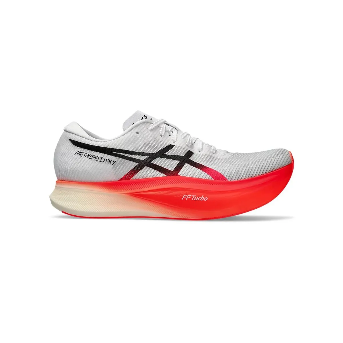 Asics Metaspeed Sky+ White Red SS24 Unisex Running Shoes