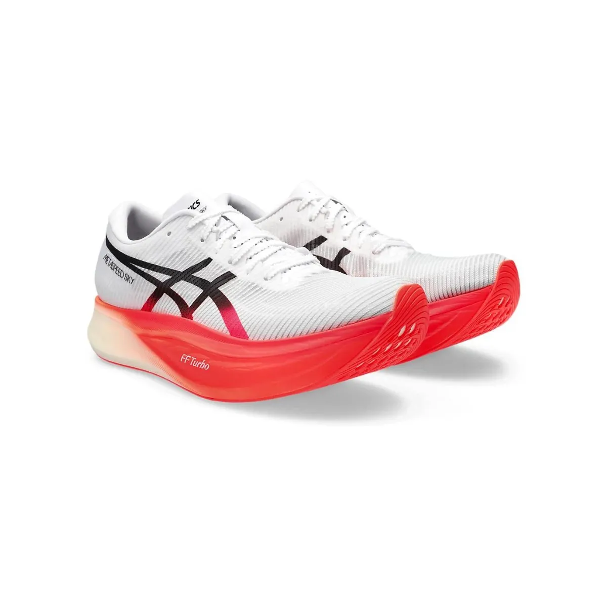 Asics Metaspeed Sky+ White Red SS24 Unisex Running Shoes